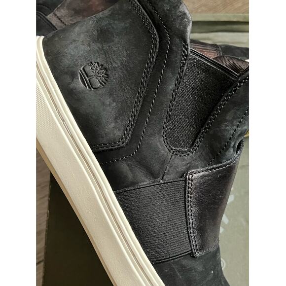 Timberland LONDYN Chelsea Black Nubuck TB OA1S3S 001 Women Size 11M - Picture 2 of 11